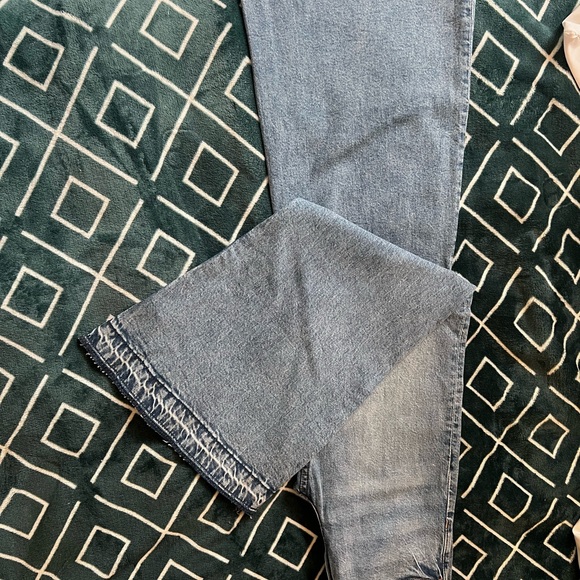 H&M Women's Wide Leg Jeans in Light Blue - Picture 3 of 8